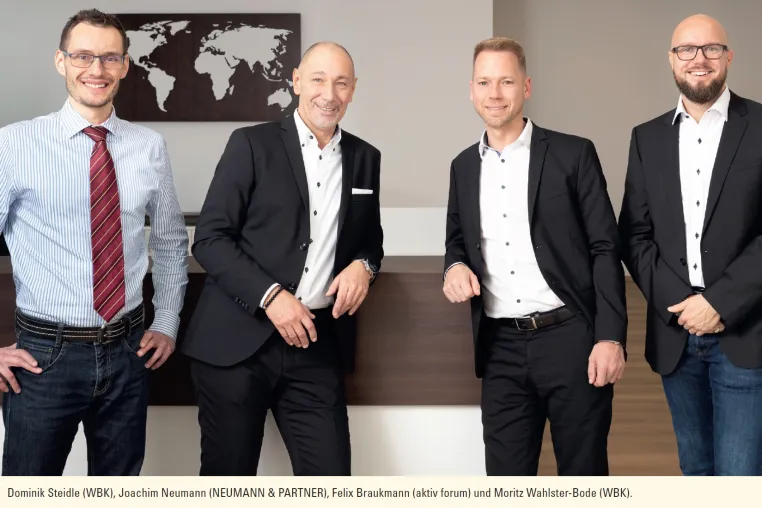 Bild: NEUMANN & PARTNER und aktiv forum Finanzservice beziehen neue Räumlichkeiten in Gersthofen 