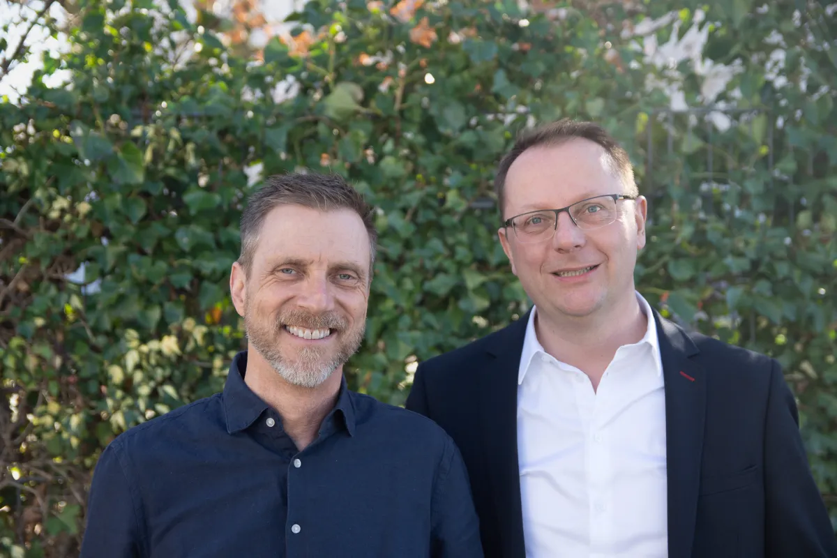 Robert Schmitz und Robert Pyrzewski, Geschäftsführung zwei R software (© © zwei R software)