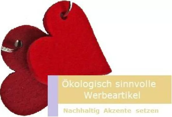 Bild: Werbeartikel für umweltbewusste Zielgruppen - Filz aus 100 % Wolle überzeugende Farbbrillanz und Langlebigkeit