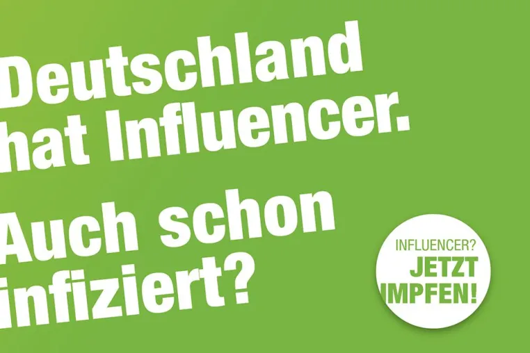 t5 content: Aufklärungskampagne „Deutschland hat Influencer“ Bild: t5 content: Aufklärungskampagne „Deutschland hat Influencer“