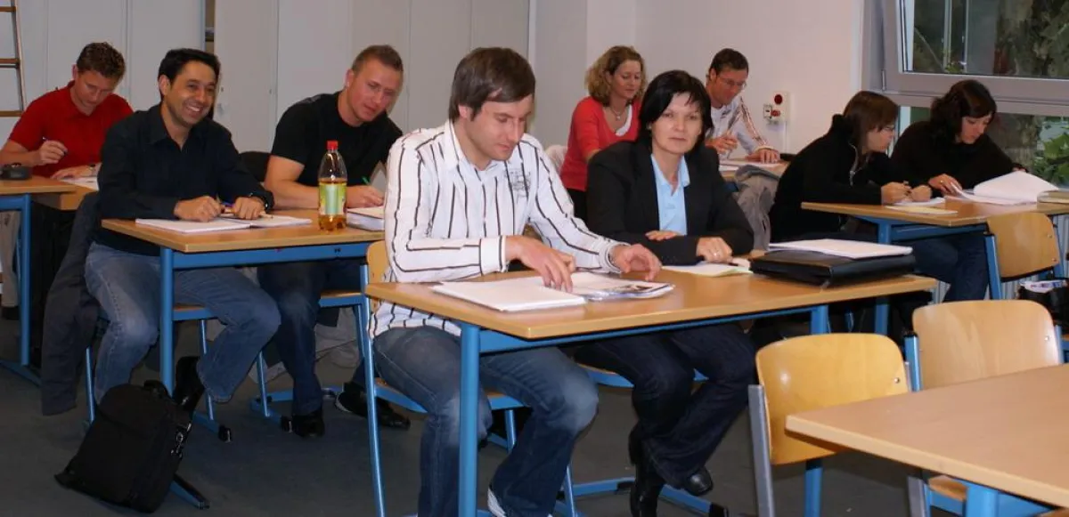 Lerngruppe im Repetitorium des aktuellen Examenssemsters 2007 / 2008