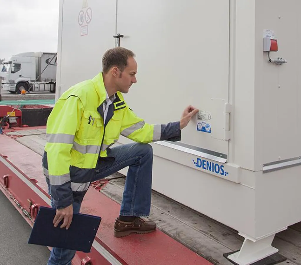 Geprüfte Qualität ist bei DENIOS Standard