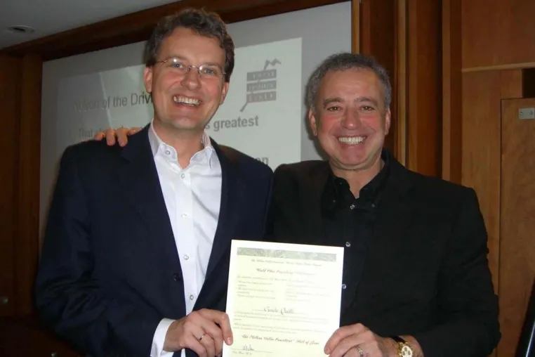 Guido Quelle als erster Deutscher in „Million Dollar Consultant Hall of Fame“ aufgenommen Bild: Guido Quelle als erster Deutscher in „Million Dollar Consultant Hall of Fame“ aufgenommen
