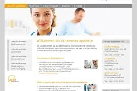 Bild: Hamburger Internetagentur atlantis media launcht Website der antares-apotheke mit TYPO3