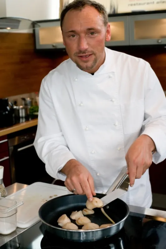 Fissler Koch des Jahres Björn Horstmann kocht im Allegria (Hamburg)