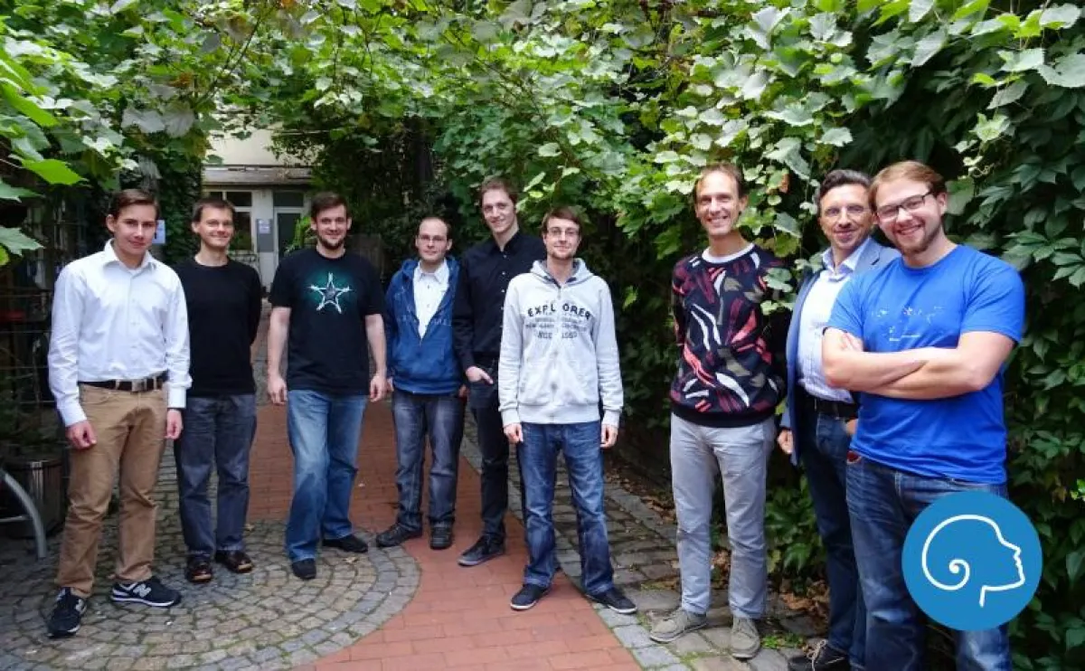 Mitglieder bei der Gründungsversammlung