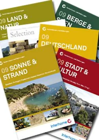 Bild: Sommer-Kataloge 2009 - Bei Interhome haben die Kunden das Sagen
