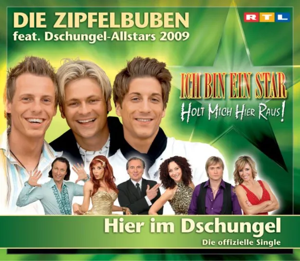 Bild: Die Zipfelbuben feat. Dschungel-Allstars 2009 - Hier im Dschungel