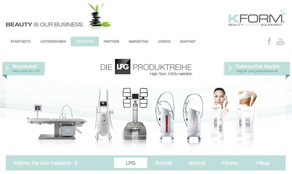 Der Endermologie-Spezialist K-Form hat die LPG Systems Generalvertretung für Deutschland