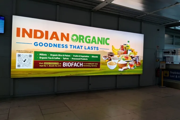 Indien zeigt seine Bio-Exzellenz auf der BIOFACH. Bild: Indien zeigt seine Bio-Exzellenz auf der BIOFACH.