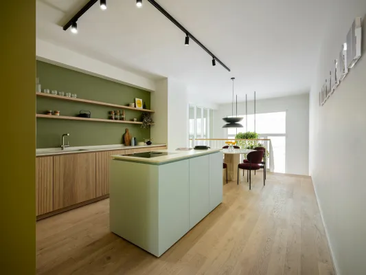 Bild: Bauwerk eröffnet Musterwohnung im Holzhybrid-Ensemble VINZENT in München