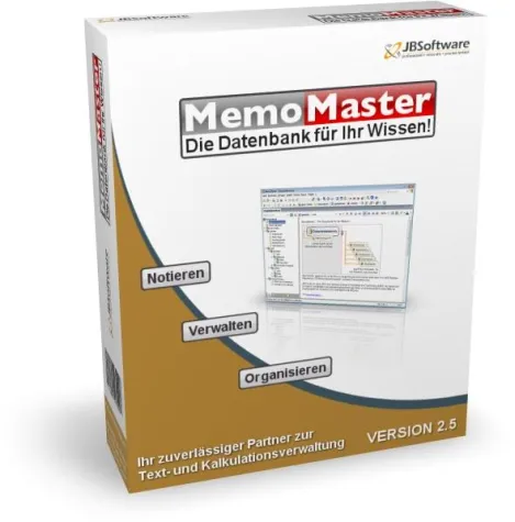 Bild: MemoMaster 2.5 - Die Wissensdatenbank jetzt mit Outlook-Archivierung