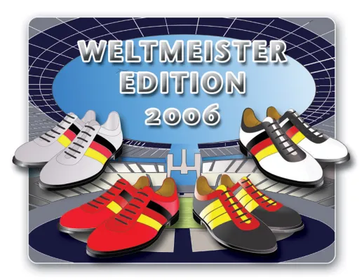 Bild: Maßschuhe für den Fußball-Fan – die Weltmeister-Edition aus dem Hause Breitenbach
