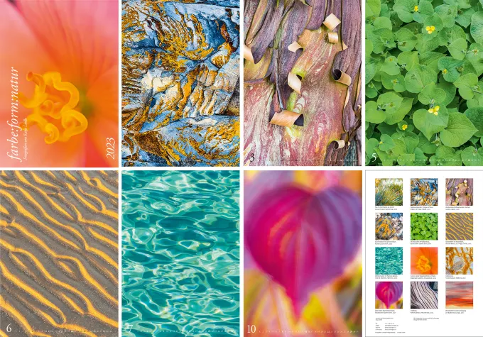 Sinnliche Naturdetails ganz nah - der große Wandkalender 2023 Bild: Sinnliche Naturdetails ganz nah - der große Wandkalender 2023