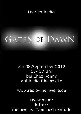 Gates Of Dawn zu Gast bei Chez Ronny Bild: Gates Of Dawn zu Gast bei Chez Ronny