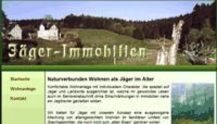 Bild: Als Jäger im Alter naturverbunden Wohnen