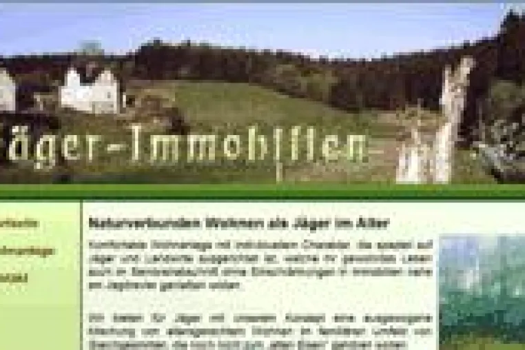 Bild: Als Jäger im Alter naturverbunden Wohnen
