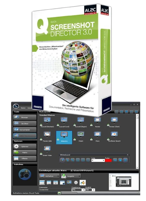 Neuer Quick Screenshot Director 3.0