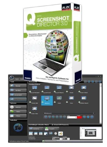 Franzis bringt neuen Quick Screenshot Director 3.0 Bild: Franzis bringt neuen Quick Screenshot Director 3.0