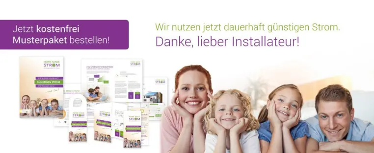 HOME MADE STROM – Neue Vertriebspower für regionale Installationsbetriebe der Solartechnik. Bild: HOME MADE STROM – Neue Vertriebspower für regionale Installationsbetriebe der Solartechnik.