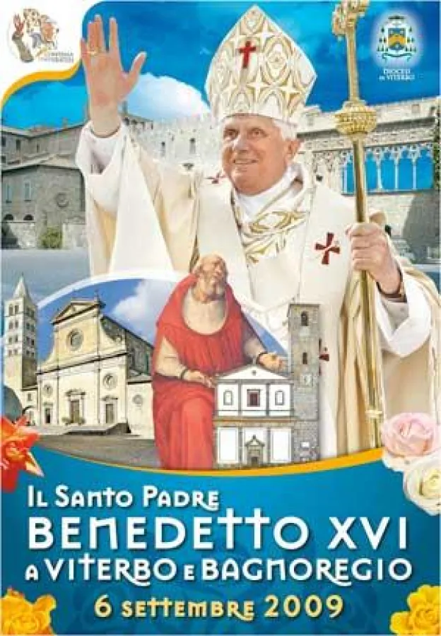 Papstbesuch in mittelitalienischen Viterbo