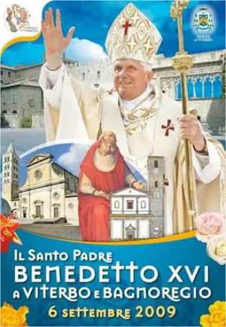 Papst besucht am 6.9. das mittelitalienische Viterbo und genießt die schöne Tuscia Bild: Papst besucht am 6.9. das mittelitalienische Viterbo und genießt die schöne Tuscia