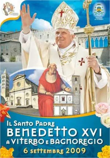 Papst besucht am 6.9. das mittelitalienische Viterbo und genießt die schöne Tuscia Bild: Papst besucht am 6.9. das mittelitalienische Viterbo und genießt die schöne Tuscia