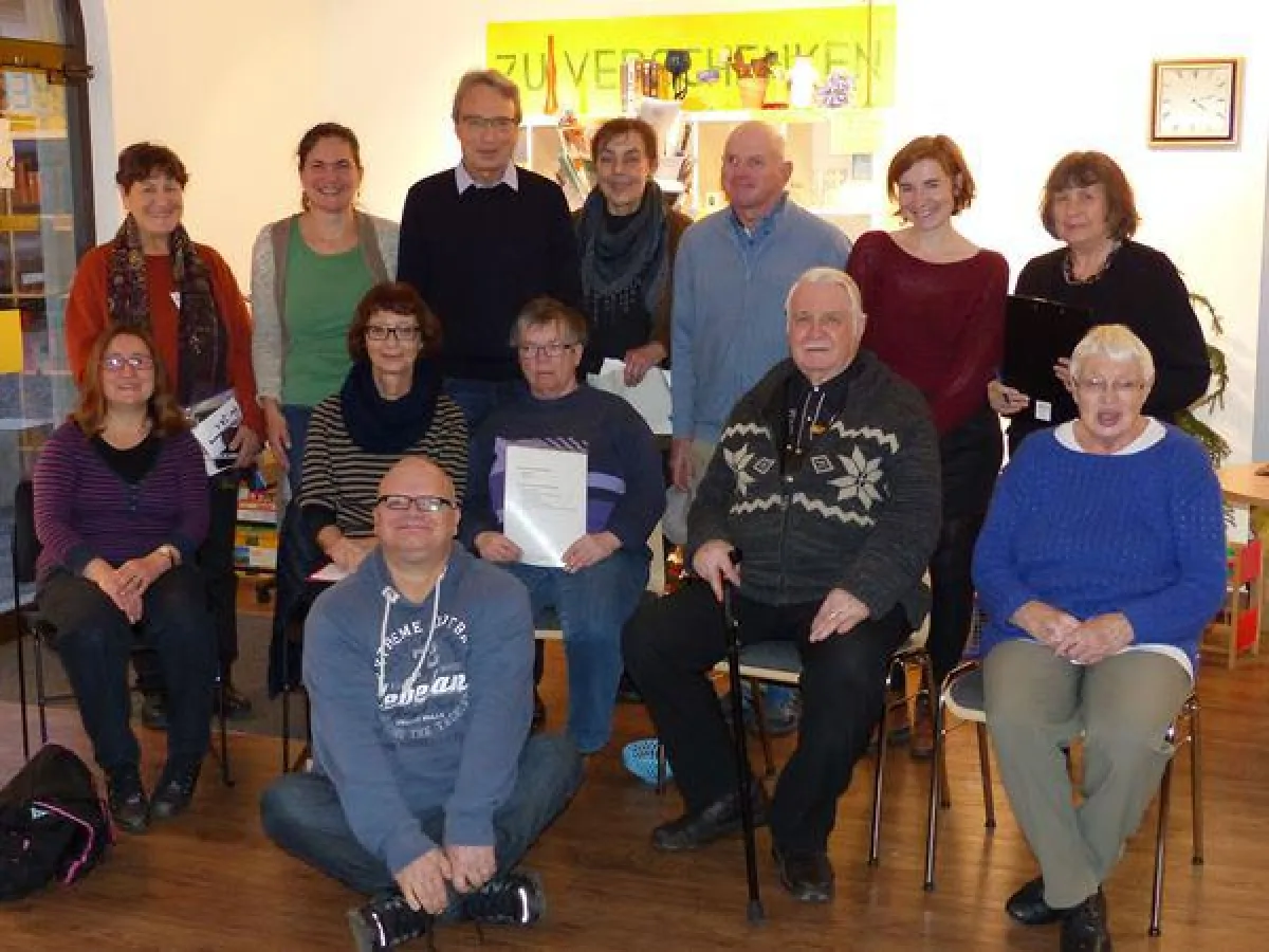 Die Absolventen aus Tettnang freuen sich auf ihren Abschluss als inklusive Bürgermentoren.