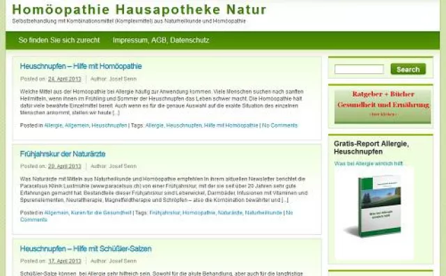 Bild: Allergie natürlich behandeln