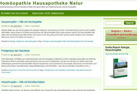 Allergie natürlich behandeln Bild: Allergie natürlich behandeln