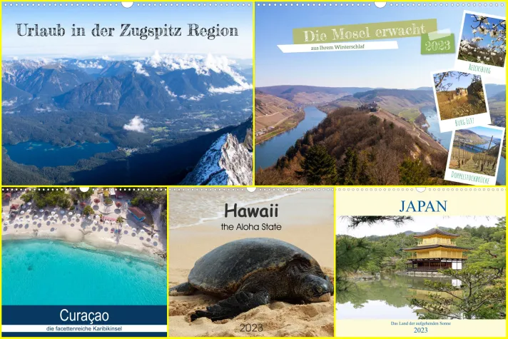 Bild: Reisekalender 2023