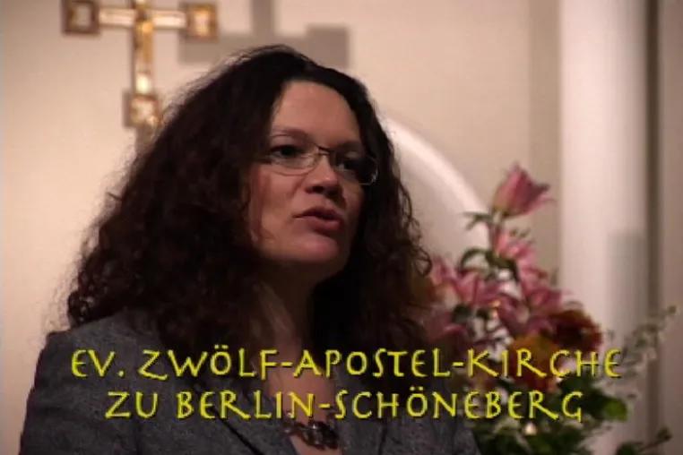 Bild: Berliner Politikerkanzel - Andrea Nahles über Körperkult, Zocker und Mindeslohn in den USA