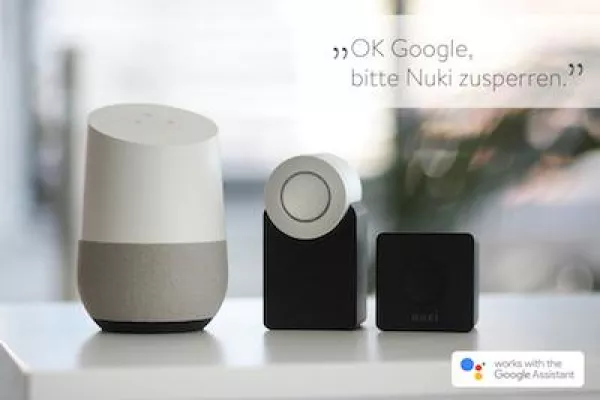 Bild: Smart Lock per Sprachbefehl steuern: Nuki unterstützt ab sofort Google Home