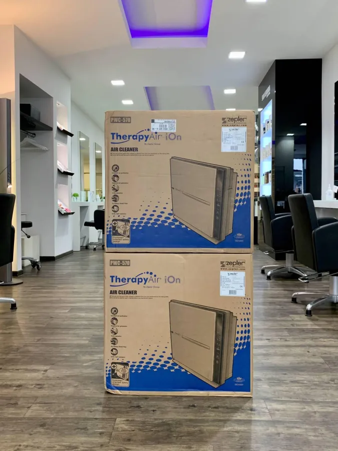 Luftfilter gegen Coronavirus SARS CoV 2