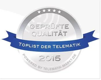 MECOMO AG qualifiziertes Mitglied der TOPLIST der Telematik 2015 Bild: MECOMO AG qualifiziertes Mitglied der TOPLIST der Telematik 2015