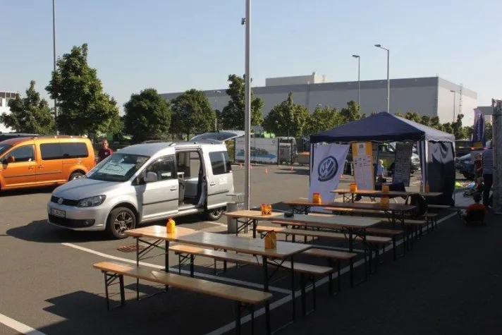 1. Caddyfreundetag im Volkswagen TradePort Hannovetr Bild: 1. Caddyfreundetag im Volkswagen TradePort Hannovetr