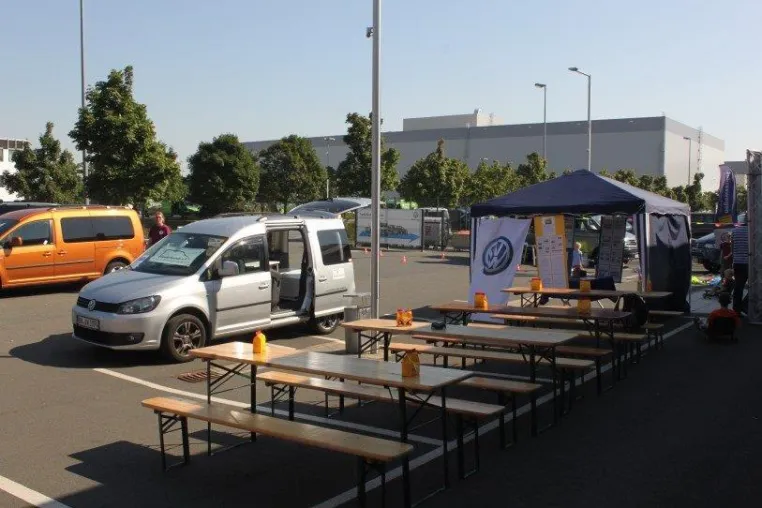1. Caddyfreundetag im Volkswagen TradePort Hannovetr Bild: 1. Caddyfreundetag im Volkswagen TradePort Hannovetr