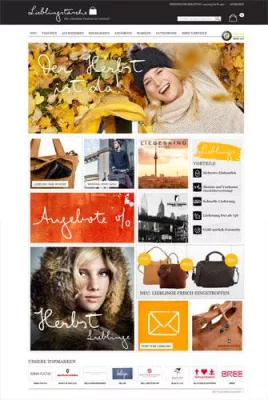 Bild: Relaunch für Lieblingstasche.de-Der preisgekrönte Online-Shop erhält ein frisches Design & viele neue Features