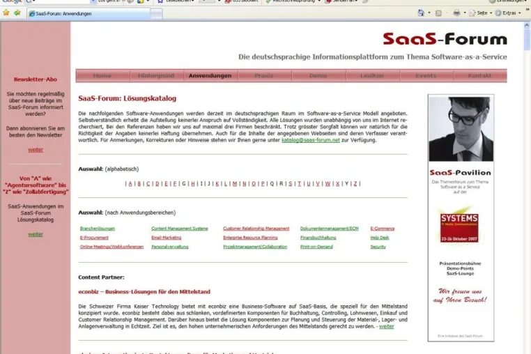 Bild: SaaS-Lösungskatalog: Von \"A\" wie \"Agentursoftware\" bis \"Z\" wie \"Zollabfertigung\"