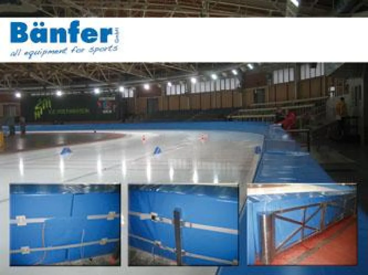 Eisschnelllauf Prallschutz