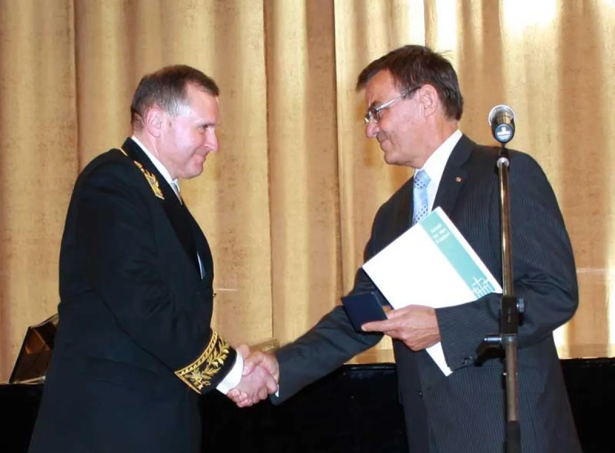Vladimir Kotenev und Reinhard Führer (Foto: Christoph Blase)