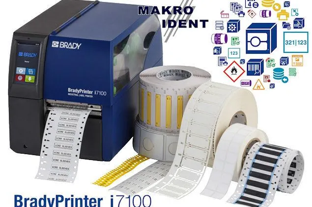 Bild: BradyPrinter i7100 für den präzisen Etikettendruck