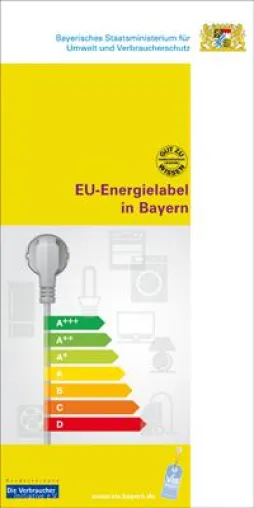 Gut zu wissen: EU-Energielabel in Bayern Bild: Gut zu wissen: EU-Energielabel in Bayern