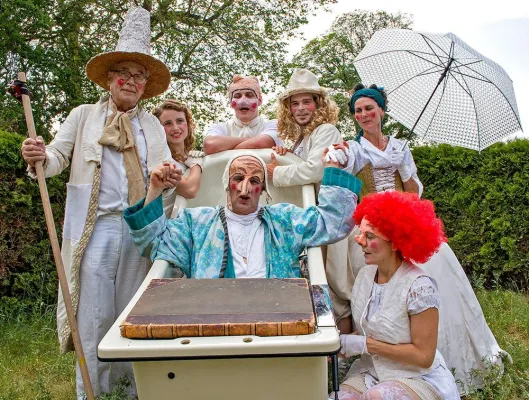 Bild: Presse-Einladung: 27.6. Park Sanssouci - Theater Poetenpack im Heckentheater - Premiere am 6. Juli 2017