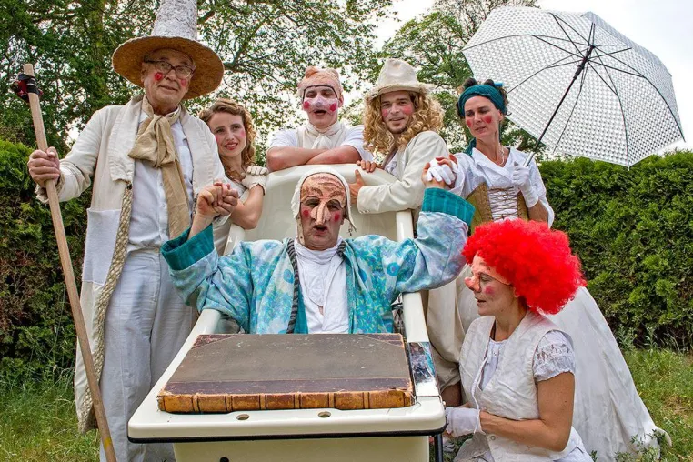Bild: Presse-Einladung: 27.6. Park Sanssouci - Theater Poetenpack im Heckentheater - Premiere am 6. Juli 2017