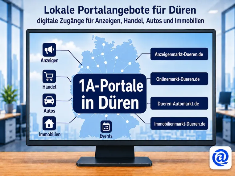 Bild: Düren erhält lokale Portalübersicht für Angebote, Anzeigen, Wohnen und Autos