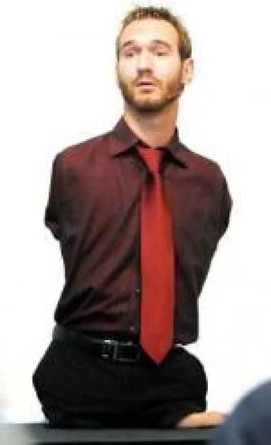 Nick Vujicic kommt am 31. März 2011 erstmalig für einen Motivationsworkshop nach Deutschland