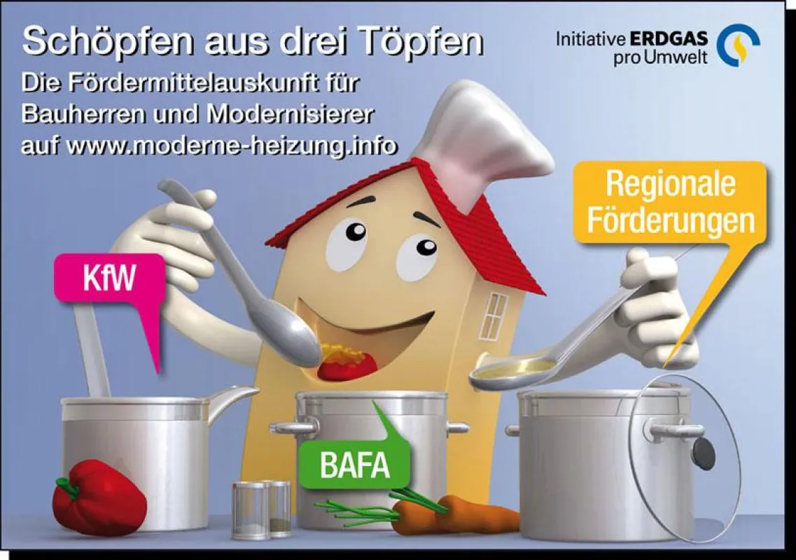 Die Fördermittelauskunft für Bauherren und Modernisierer: www.moderne-heizung.info. (Bild: IEU)