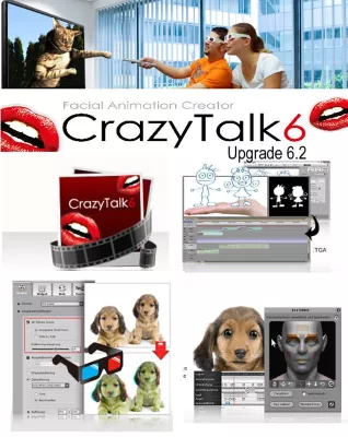 Bild: Reallusion: Neue visuelle 3D Stereo Ausgabe für Foto-Animation CrazyTalk 6