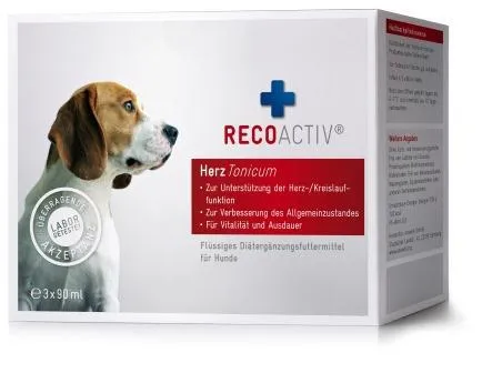 Bild: Für starke Hunde- und Katzen-Herzen: Mit dem Recoactiv Herz Tonicum Herzprobleme lindern
